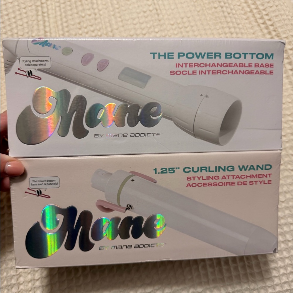 Mane Addicts White Curling Wand